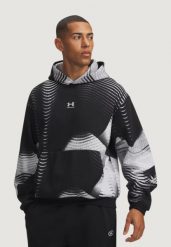 Bluza Mężczyzna UNDER ARMOUR UA ICON FLEECE PRINTED HD. Szare bluzy z kapturem Under Armour, l, bez wzorów, z bawełny, z kapturem. Za 381.10 zł.
