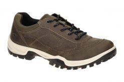 Buty trekkingowe Ecco Xpedition III. Szare buty turystyczne ecco, bez wzorów, z materiału, bez zapięcia, outdoorowe. Za 612.45 zł.
