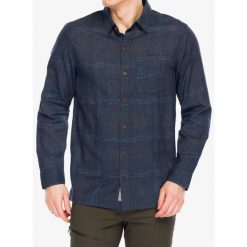 Koszula turystyczna męska Royal Robbins Hempline Spaced LS. Niebieskie koszule ROYAL ROBBINS, m, bez wzorów, bez kołnierzyka, bez ramiączek. Za 377.99 zł.