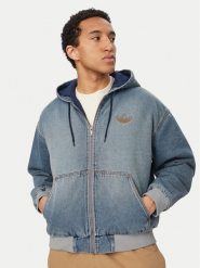 Adidas Kurtka jeansowa KE0131 Niebieski Loose Fit. Niebieskie kurtki Adidas, m, bez wzorów, z bawełny, bez kaptura. Za 439.99 zł.