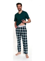 Doctor Nap Piżama w kolorze ciemnozielonym rozmiar: S. Zielone piżamy Doctor Nap, s, bez wzorów, z bawełny, bez ramiączek. Za 107.99 zł.