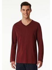 Schiesser Koszulka piżamowa w kolorze czerwonym rozmiar: 50. Czerwone piżamy Schiesser, bez wzorów, z bawełny, bez ramiączek. Za 86.99 zł.