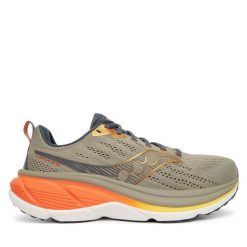 Buty do biegania Saucony. Zielone buty do biegania Saucony, bez wzorów, bez zapięcia, do biegania. Za 799.99 zł.