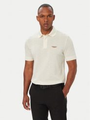 BOSS Polo BOSS x ASTON MARTIN C-Prout 180 50565174 Beżowy Regular Fit. Brązowe koszulki polo sportowe Boss, m, bez wzorów, z bawełny, bez kołnierzyka, bez ramiączek. Za 749.99 zł.
