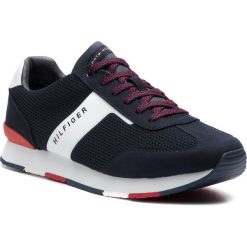 Sneakersy TOMMY HILFIGER - Knitted Material Mix Runner FM0FM01956 Midnight 403. Buty sportowe casual marki Tommy Hilfiger. Za 399.00 zł.