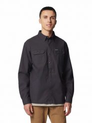 Columbia Koszula "Landroamer™" w kolorze antracytowym rozmiar: XL. Czarne koszule Columbia, xl, bez wzorów, bez kołnierzyka, bez ramiączek. Za 100.99 zł.