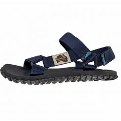 Sandały Gumbies Scrambler Sandal G-SC-UNI-NAVY niebieskie. Niebieskie sandały z gumy, bez zapięcia. Za 302.33 zł.