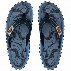 Japonki męskie Gumbies Islander Canvas Flip-Flops. Niebieskie japonki Gumbies, bez wzorów. Za 109.99 zł.