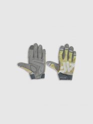 4F Rękawiczki kolarskie uniseks - szare M. Szare rękawiczki 4F, bez wzorów, z materiału. Za 129.99 zł.