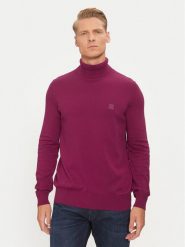 Boss Sweter Akiro S 50527573 Czerwony Regular Fit. Czerwone swetry rozpinane Boss, m, bez wzorów, z bawełny, bez kołnierzyka, bez ramiączek. Za 309.99 zł.