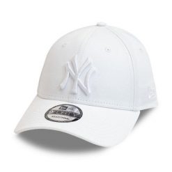 Czapka z daszkiem New Era MLB New York Yankees. Białe czapki z daszkiem New Era, bez wzorów, z bawełny. Za 126.50 zł.