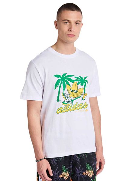 Adidas Koszulka w kolorze białym rozmiar: S. Białe bezrękawniki Adidas, s, bez wzorów, z bawełny, bez kołnierzyka, bez ramiączek. Za 79.96 zł.