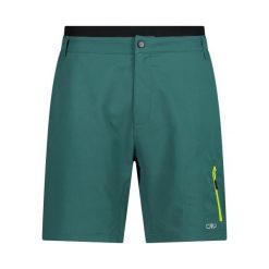 Spodenki męskie rowerowe CMP 30C5967. Zielone spodenki rowerowe CMP, m, bez wzorów, trekkingowe. W wyprzedaży za 258.99 zł.