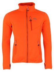 Peak Mountain Kurtka polarowa "Climo" w kolorze pomarańczowym rozmiar: XXL. Pomarańczowe kurtki Peak Mountain, xxl, bez wzorów, z materiału, bez kaptura. Za 91.77 zł.
