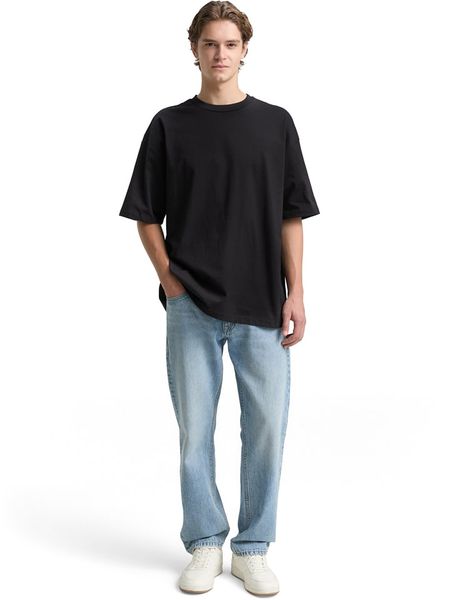 TOM TAILOR Denim Koszulka w kolorze czarnym rozmiar: L. Czarne bezrękawniki TOM TAILOR DENIM, l, bez wzorów, z bawełny, bez kołnierzyka, bez ramiączek. Za 62.03 zł.
