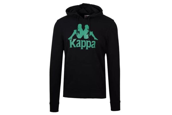 Kappa Authentic Zimim, męska bluza. Czarne bluzy bez kaptura Kappa, m, bez wzorów, z bawełny, bez kaptura. Za 139.99 zł.