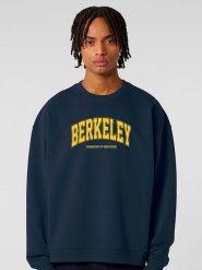 American Universities Bluza "Berkeley University" w kolorze granatowym rozmiar: XL. Niebieskie bluzy American Universities, xl, bez wzorów, bez kaptura. Za 83.62 zł.