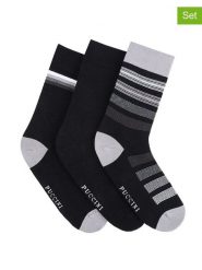Puccini Skarpety (3 pary) w kolorze czarnym rozmiar: 39-42. Czarne skarpety Puccini, bez wzorów. Za 27.99 zł.