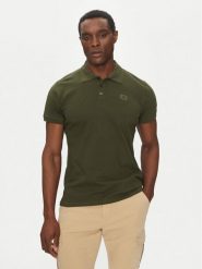 Alpha Industries Polo X-Fit 136600 Zielony Regular Fit. Zielone koszulki polo Alpha Industries, l, bez wzorów, z bawełny, bez kołnierzyka, bez ramiączek. Za 139.99 zł.