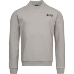 Męska bluza bombowa Jeep® z 100% bawełny. Bluzy Jeep, m, bez wzorów, z bawełny, bez kaptura. Za 207.99 zł.