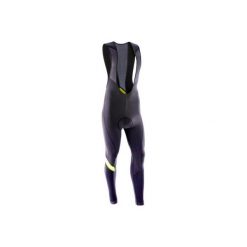 Spodnie na rower MTB XC czarne. Czarne spodenki rowerowe B'TWIN, xl, bez wzorów, z elastanu, na fitness i siłownię. Za 239.99 zł.