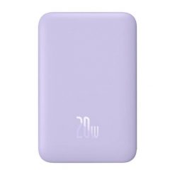Baseus Magnetic Mini 10000mAh 20W MagSafe fioletowy. Fioletowe powerbanki . Za 169.90 zł.