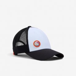 Czapka z daszkiem w stylu trucker do siatkówki plażowej Copaya BV Cap. Czapki z daszkiem KIPSTA, bez wzorów, z materiału. Za 49.99 zł.