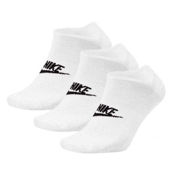 Skarpetki Unisex Dla Dorosłych Everyday Essential 3pak. Białe skarpety Nike, bez wzorów. Za 108.99 zł.
