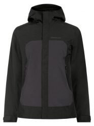 Didriksons Kurtka funkcyjna "Grit" w kolorze czarno-antracytowym rozmiar: S. Czarne kurtki outdoor i hardshell Didriksons, m, bez wzorów, bez kaptura. Za 479.76 zł.