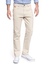 WRANGLER TEXAS TAPERED W12THQ149 112126543. Spodnie materiałowe Wrangler, l, bez wzorów, z materiału. Za 209.99 zł.