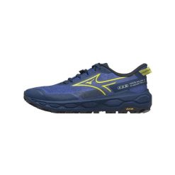 Buty do biegania męskie Mizuno Wave Mujin 11. Niebieskie buty do biegania Mizuno, bez wzorów, bez zapięcia, do biegania, mizuno wave. Za 489.99 zł.