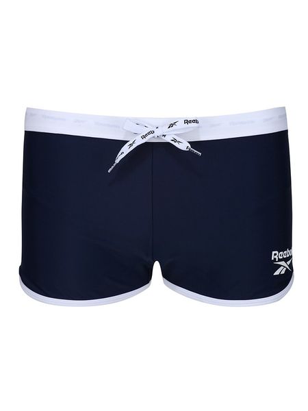 Reebok Szorty kąpielowe "Sean" w kolorze granatowym rozmiar: M. Niebieskie kąpielówki Reebok, m, bez wzorów, z materiału. Za 64.95 zł.