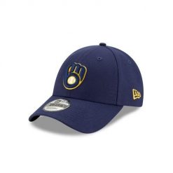 Czapka New Era The League Milwaukee Brewers Gm 20. Niebieskie czapki zimowe New Era, bez wzorów. Za 177.00 zł.