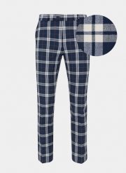 PAKO LORENTE – Spodnie męskie garniturowe P21SF-6G-062-G-S. Niebieskie garnitury Pako Lorente, m, bez wzorów, z elastanu. Za 159.99 zł.