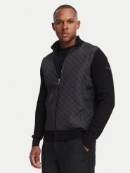 KARL LAGERFELD Bluza 655014 561303 Czarny Regular Fit. Czarne bluzy KARL LAGERFELD, l, bez wzorów, z wiskozy, bez kaptura. Za 1,429.00 zł.