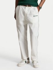 Polo Ralph Lauren Chinosy 710B19643001 Biały Classic Fit. Białe eleganckie spodnie Polo Ralph Lauren, l, z bawełny. Za 1,103.99 zł.
