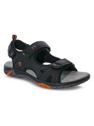 Kimberfeel Sandały "Yuki" w kolorze czarnym rozmiar: 41. Czarne sandały Kimberfeel, z otwartym noskiem, bez zapięcia. Za 173.99 zł.