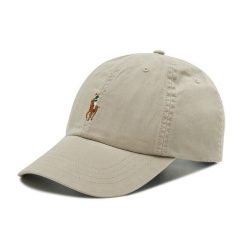 Czapka z daszkiem Polo Ralph Lauren. Brązowe czapki z daszkiem Polo Ralph Lauren, bez wzorów. Za 219.00 zł.