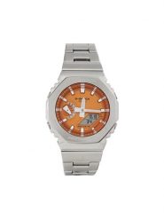 G-Shock Zegarek G-Steel GM-2110D-4AER Srebrny. Szare, analogowe zegarki G-Shock, srebrne. Za 1,119.00 zł.