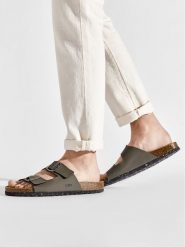 CMP Klapki Eco Thalitha Silpper 3Q91017 Khaki. Brązowe klapki CMP, ze skóry. Za 124.99 zł.