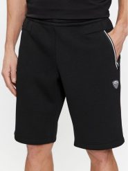 EA7 Emporio Armani Szorty plażowe 8NPS08 PJ4EZ 1200 Czarny Regular Fit. Czarne szorty EA7 Emporio Armani, m, bez wzorów, z syntetyku. Za 299.99 zł.