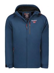 Geographical Norway Kurtka softshellowa "Takito" w kolorze granatowym rozmiar: S. Niebieskie kurtki outdoor i hardshell Geographical Norway, s, bez wzorów, bez kaptura. Za 184.46 zł.