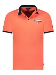 Canadian Peak Koszulka polo "Kareak" w kolorze koralowym rozmiar: 3XL. Czerwone koszulki polo Canadian Peak, xl, bez wzorów, z bawełny, bez kołnierzyka, bez ramiączek. Za 86.99 zł.