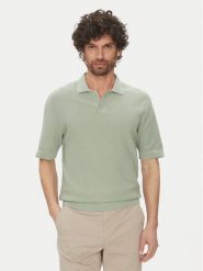 Only & Sons Polo Tony 22033571 Zielony Regular Fit. Zielone koszulki polo Only & Sons, m, bez wzorów, z bawełny, bez kołnierzyka, bez ramiączek. Za 99.99 zł.