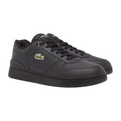 Tenisówki Lacoste Model T-clip Set Kolor Czarny. Czarne trampki LACOSTE, m, bez wzorów, bez zapięcia. Za 593.80 zł.