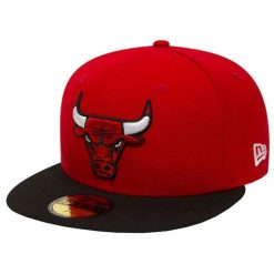 Czapka z daszkiem męska New Era Chicago Bulls NBA Basic Cap. Czerwone czapki z daszkiem New Era, bez wzorów, z poliesteru. Za 139.99 zł.