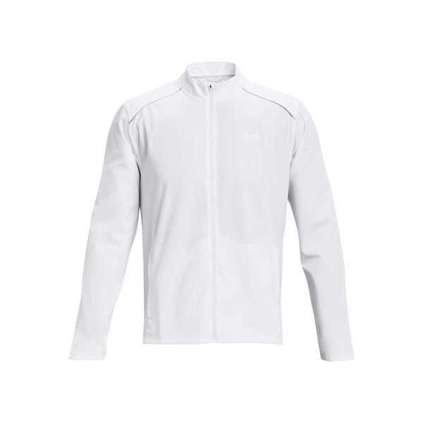 Kurtka wodoodporna Under Armour Storm. Białe kurtki Under Armour, s, bez wzorów, z materiału, bez kaptura. Za 273.15 zł.