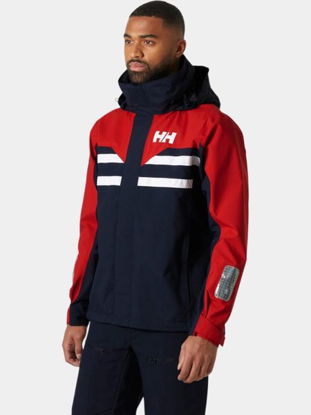 Kurtka Żeglarska Męska Helly Hansen Quayside. Białe kurtki Helly Hansen, m, bez wzorów, z poliamidu, bez kaptura. Za 999.00 zł.