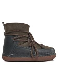 Inuikii Śniegowce Classic 55101-001 Brązowy. Brązowe śniegowce Inuikii, ze skóry, bez zapięcia. Za 1,599.00 zł.
