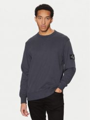 Calvin Klein Jeans Bluza J30J323426 Granatowy Regular Fit. Niebieskie bluzy Calvin Klein Jeans, m, bez wzorów, z bawełny, bez kaptura. Za 209.99 zł.
